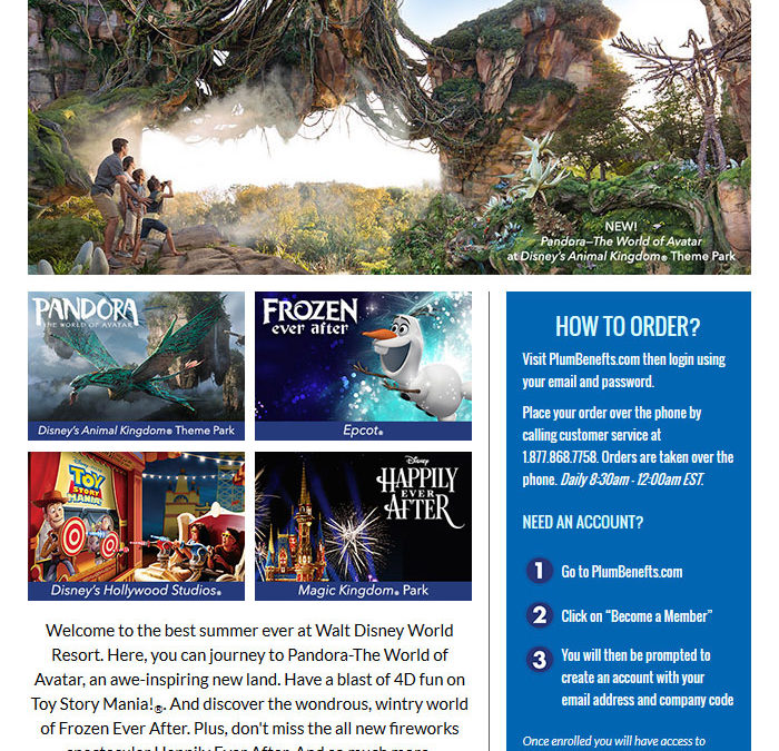 DISNEY_WORLD EMAIL TEMPLATE